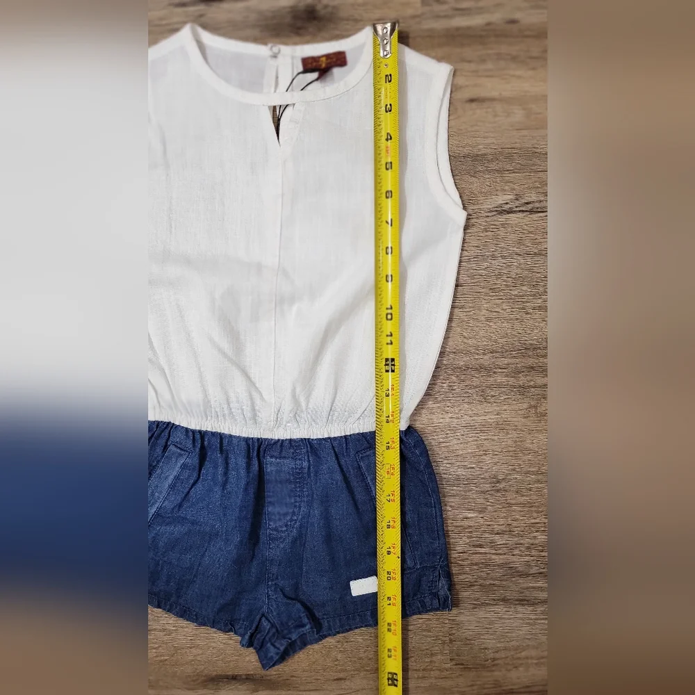 NWT‎ 7 for all mankind romper size 6